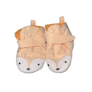 Cloud Island Baby Fox Booties